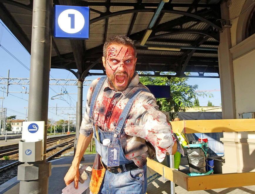 Lo zombie fa scattare l’allarme 