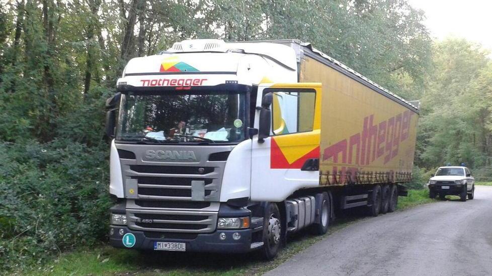 Tir bloccato per il navigatore
