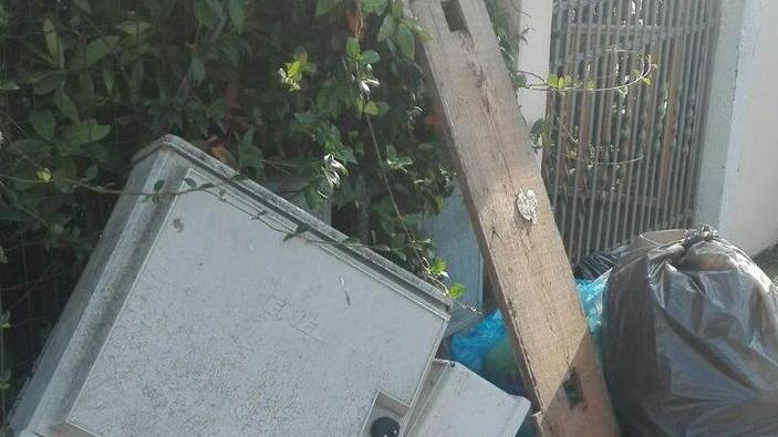 Cassetta dell’elettricità pericolosa