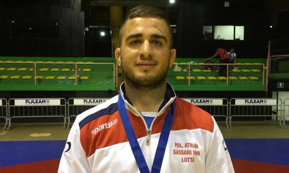 Alessandro Usai terzo in Coppa Italia