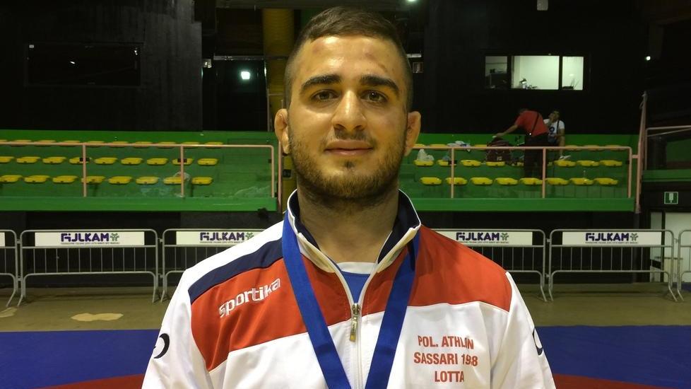 Alessandro Usai terzo in Coppa Italia