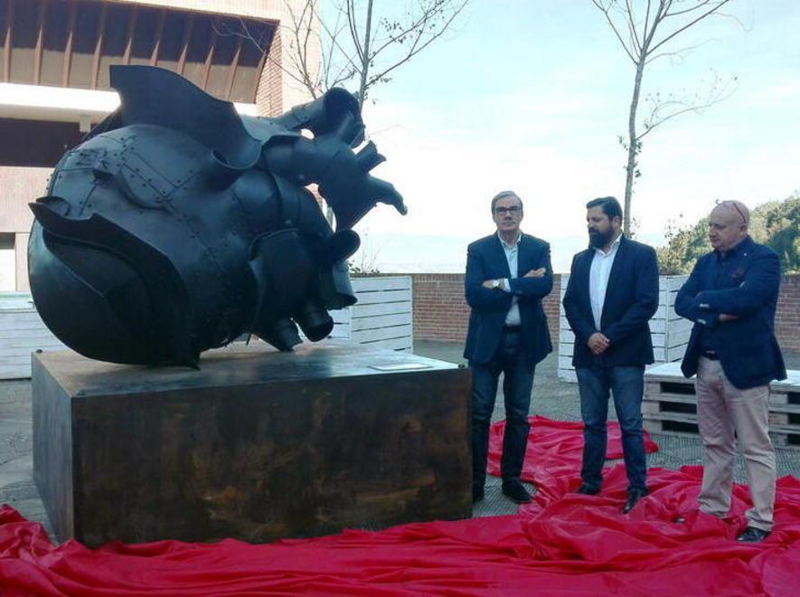 Un cuore gigante ora batte a San Miniato 