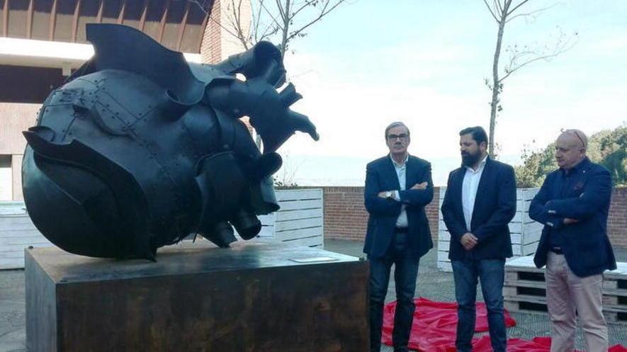 Un cuore gigante ora batte a San Miniato