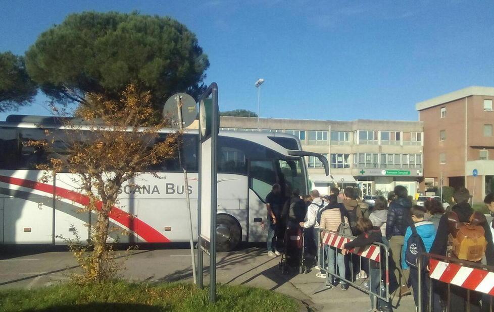 Oltre 2mila persone in navetta da Capannori 