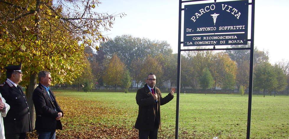 Il “Parco vita” dedicato al dottor Soffritti 