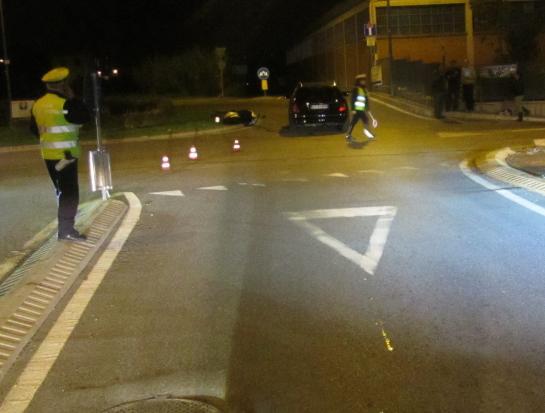 L'incidente in via Venezia a Montemurlo