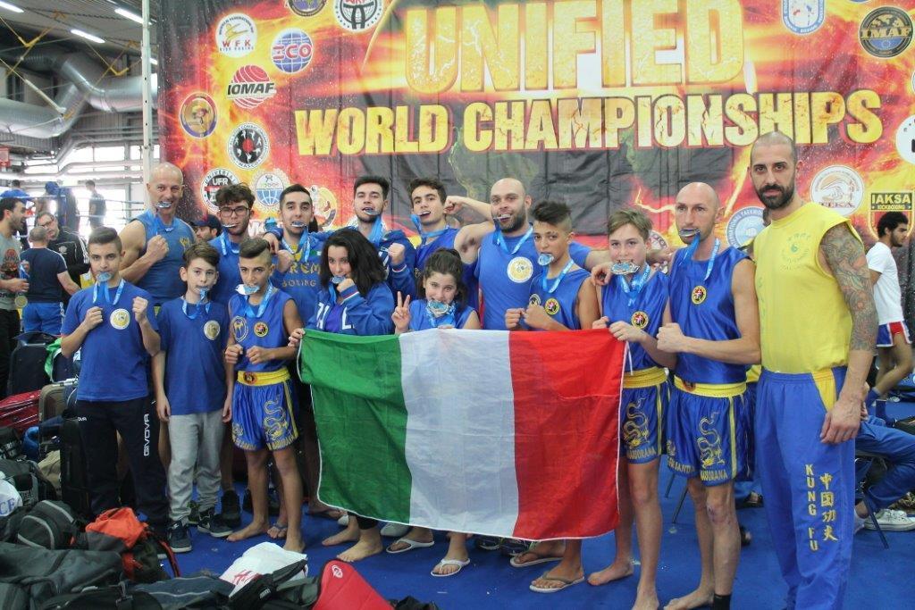La delegazione Toscana di Kung fu sanda a medaglia al Festival dell'Oriente
