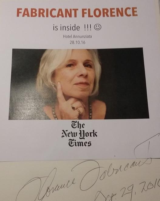 Pane, gastronomia e Meis per la giornalista del Nyt