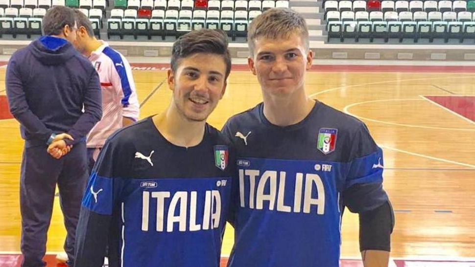 I talenti reggiani Vezzani e Ferrari in evidenza con la Nazionale
