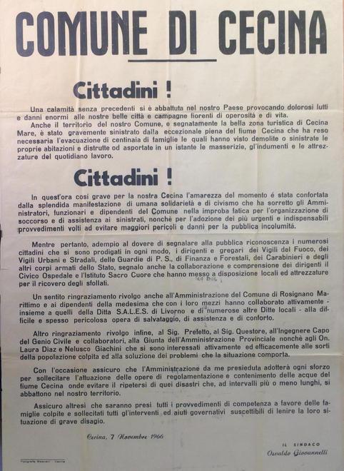 All’alba del 4 novembre 1966 