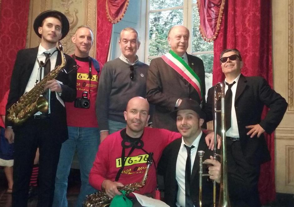 In Comune la banda di Treia 