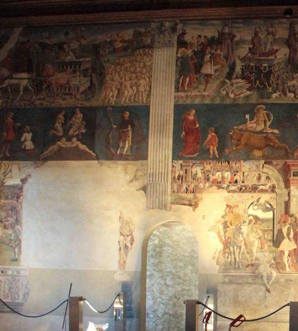 Il Salone dei Mesi è una vera attrattiva