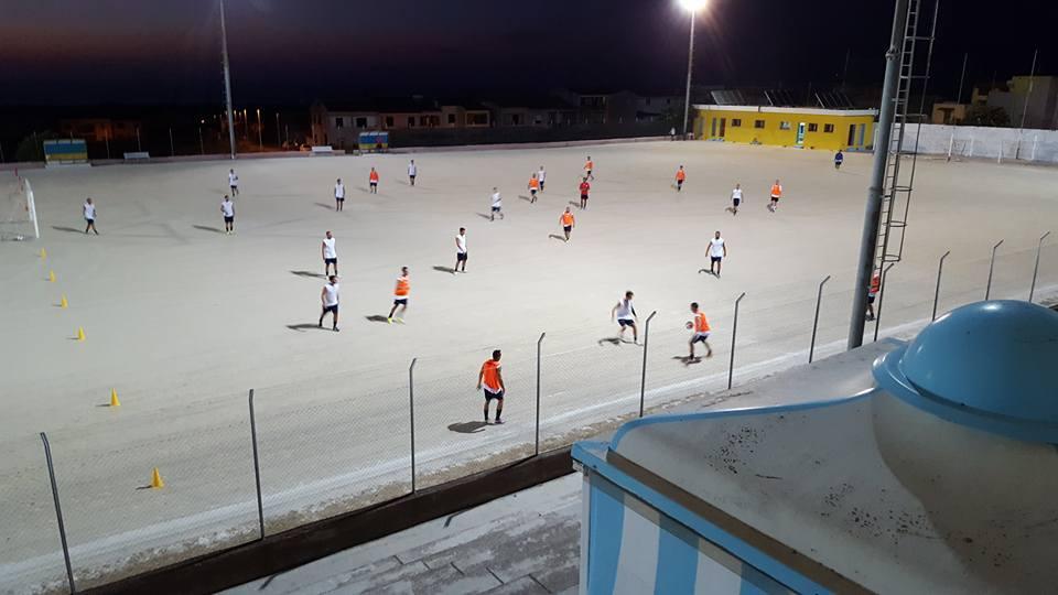 Il campo di calcio di Sorso (foto archivio)