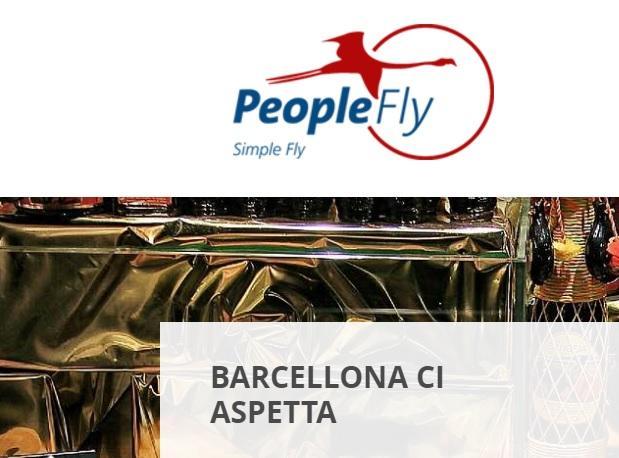 Il sito web della People Fly