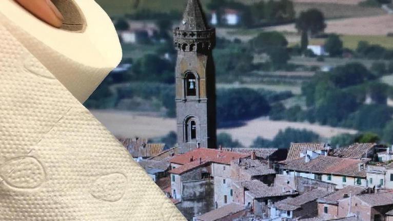 Carta igienica gratis per Peccioli