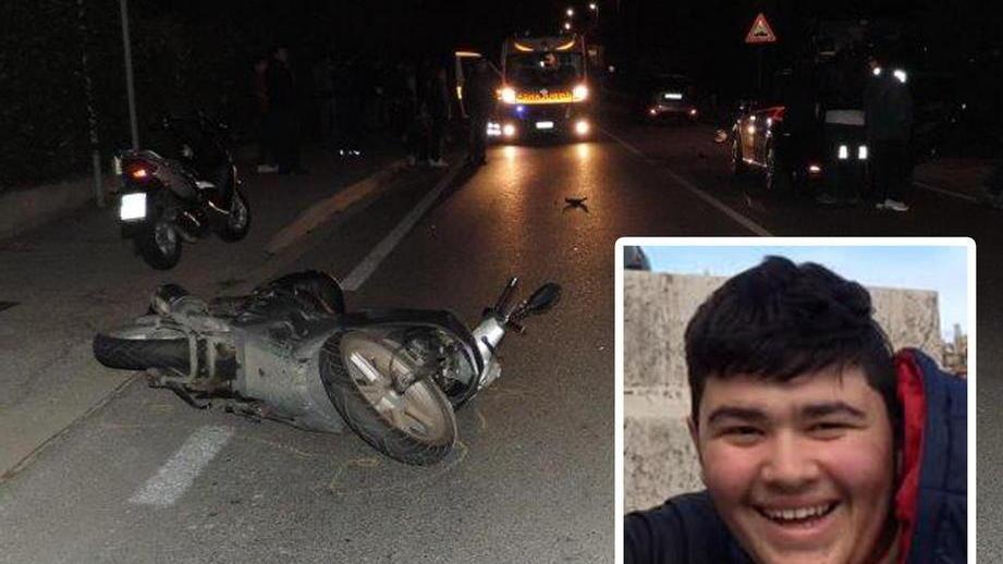 L'incidente sulla Regionale 66 e, nel riquadro, Antonio Minichello