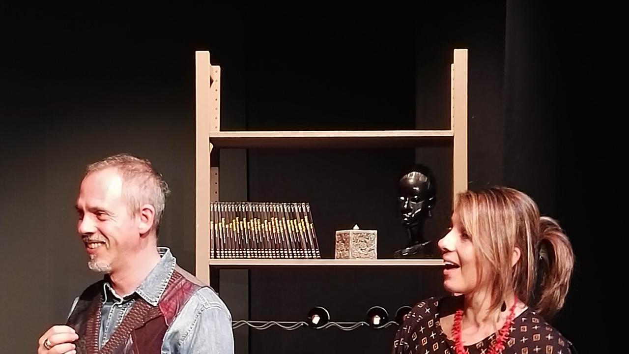 Una scena dallo spettacolo