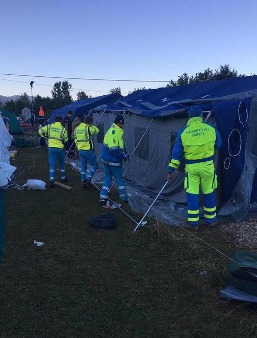 Aiuti ai terremotati, 21 vigili urbani nelle zone del sisma 