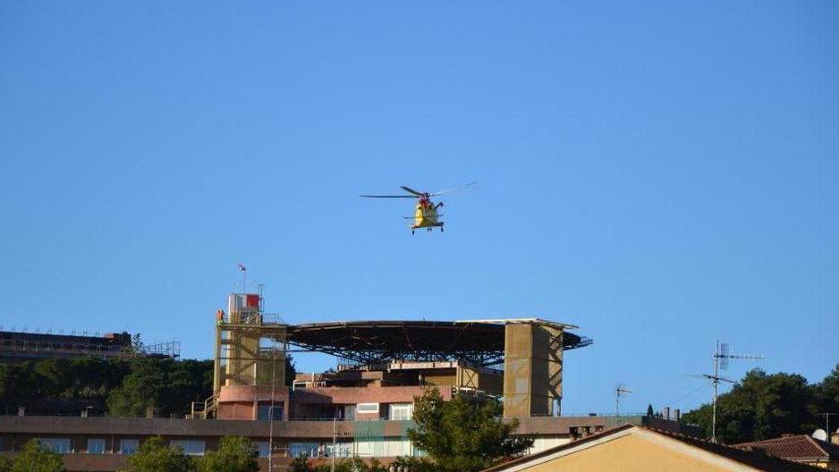 Paziente via con l’elicottero solo al terzo tentativo