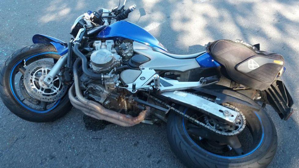 Incidente sulla 129, grave motociclista