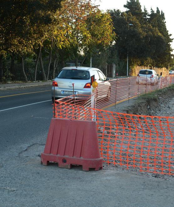 Dall’accesso nord è scomparsa la pista ciclabile 