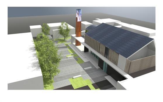 Uno dei rendering della trasformazione del Macrolotto zero