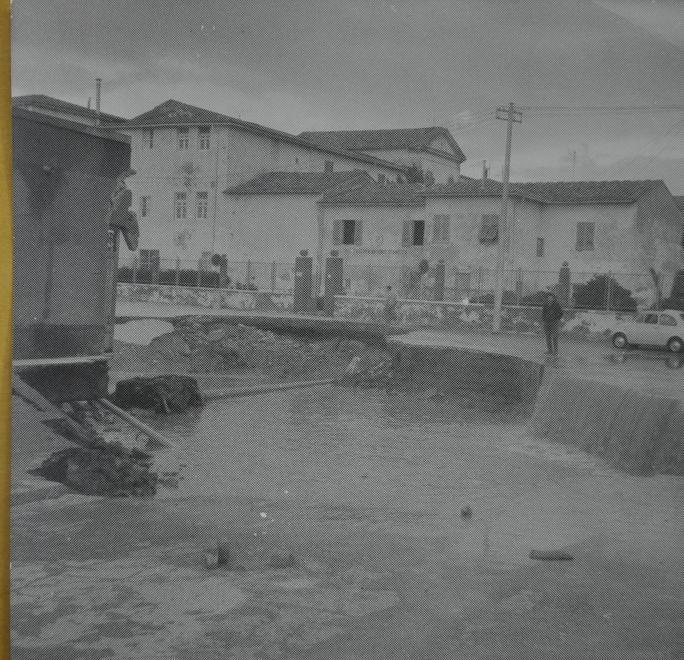 Piazza S.Andrea sembrava Venezia con l’alta marea 