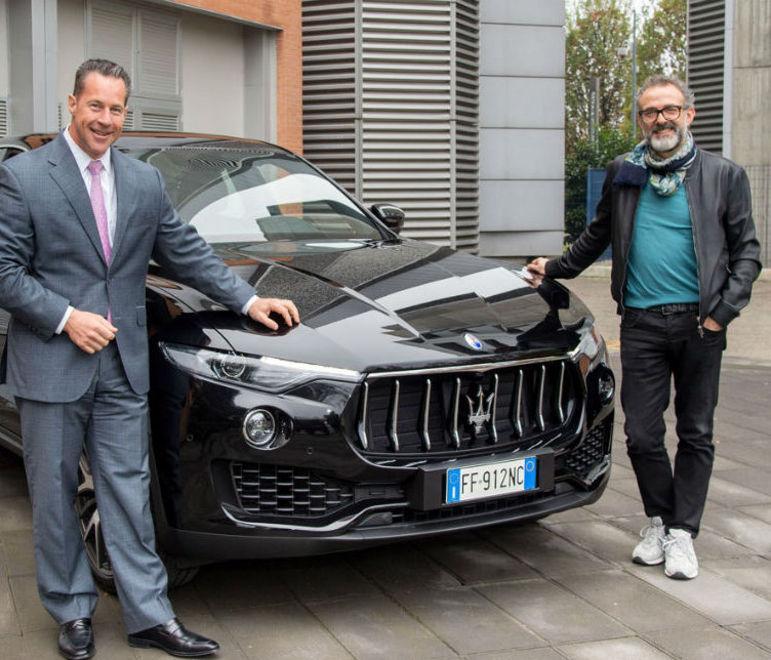Bottura vip per Maserati