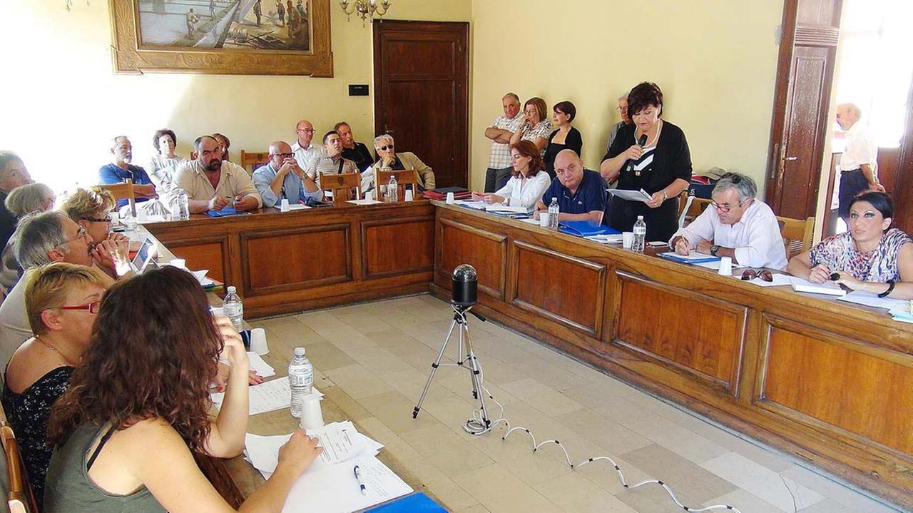 Cosetta Pellegrini parla in consiglio comunale