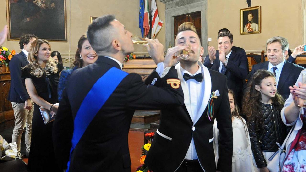 Le celebrazioni dell'unione civile