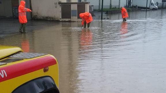 Sopralluogo della Vab di Montemurlo nella zona industriale