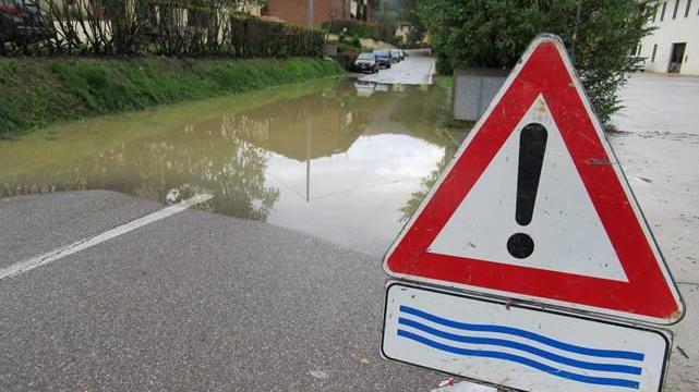 Via Rubattorno a Quarrata domenica mattina