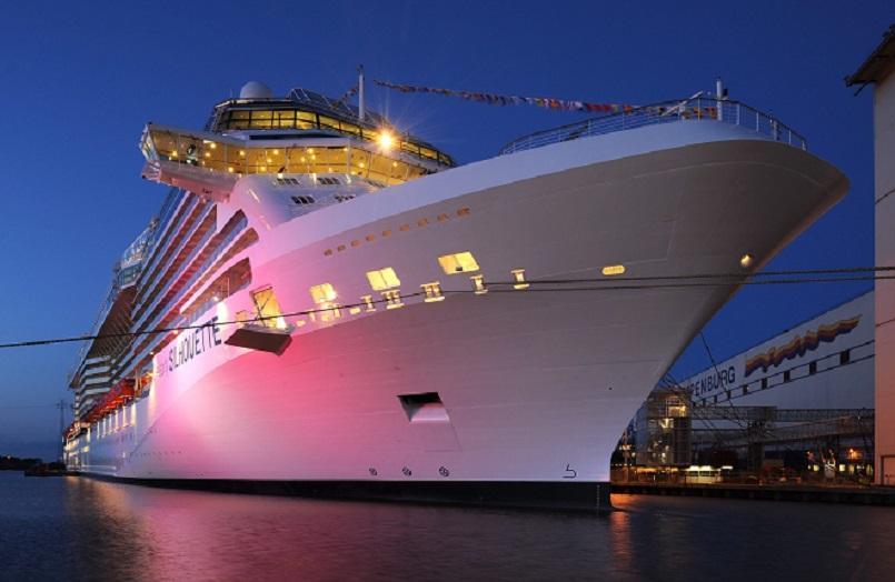 La Celebrity Silhouette, nave da crociera della flotta Celebrity Cruise (gruppo Royal Caribbean)