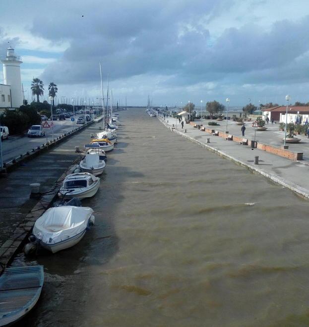 Viareggio finisce sott’acqua 