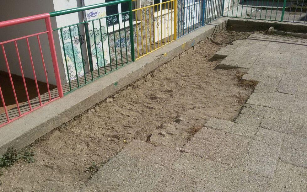 Santu Predu, la scuola delle buche 