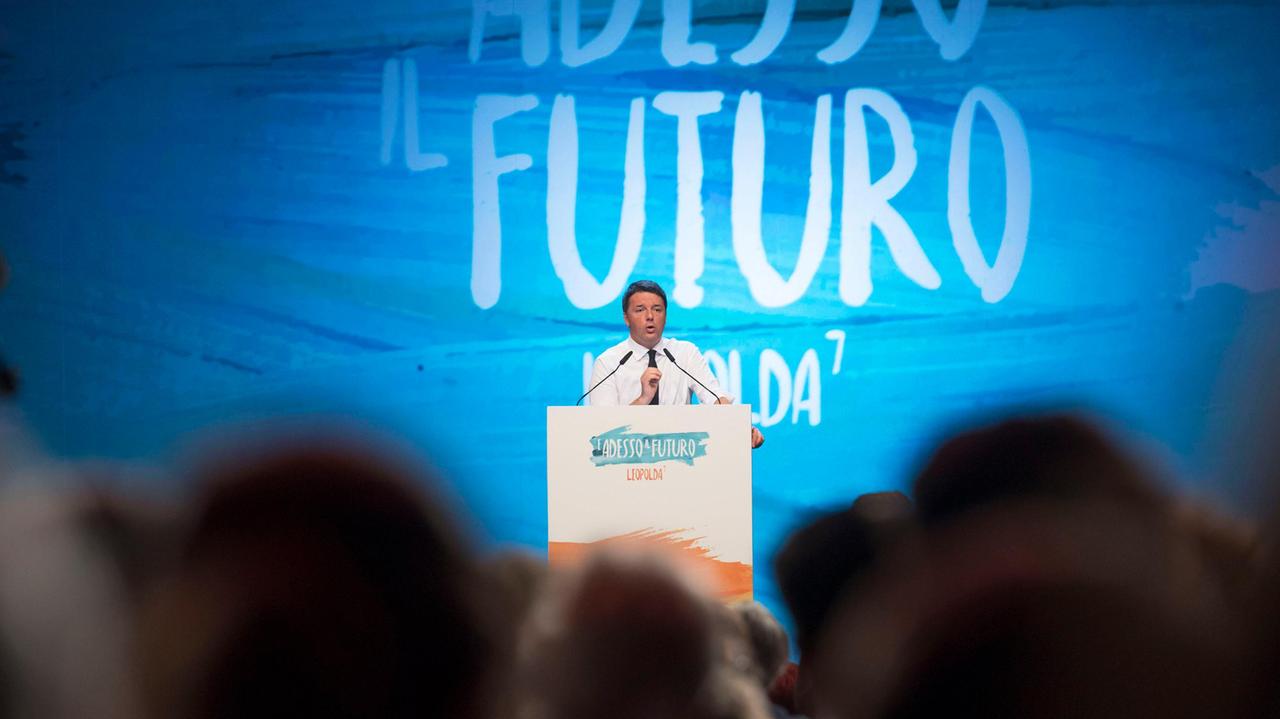 Renzi alla Leopolda