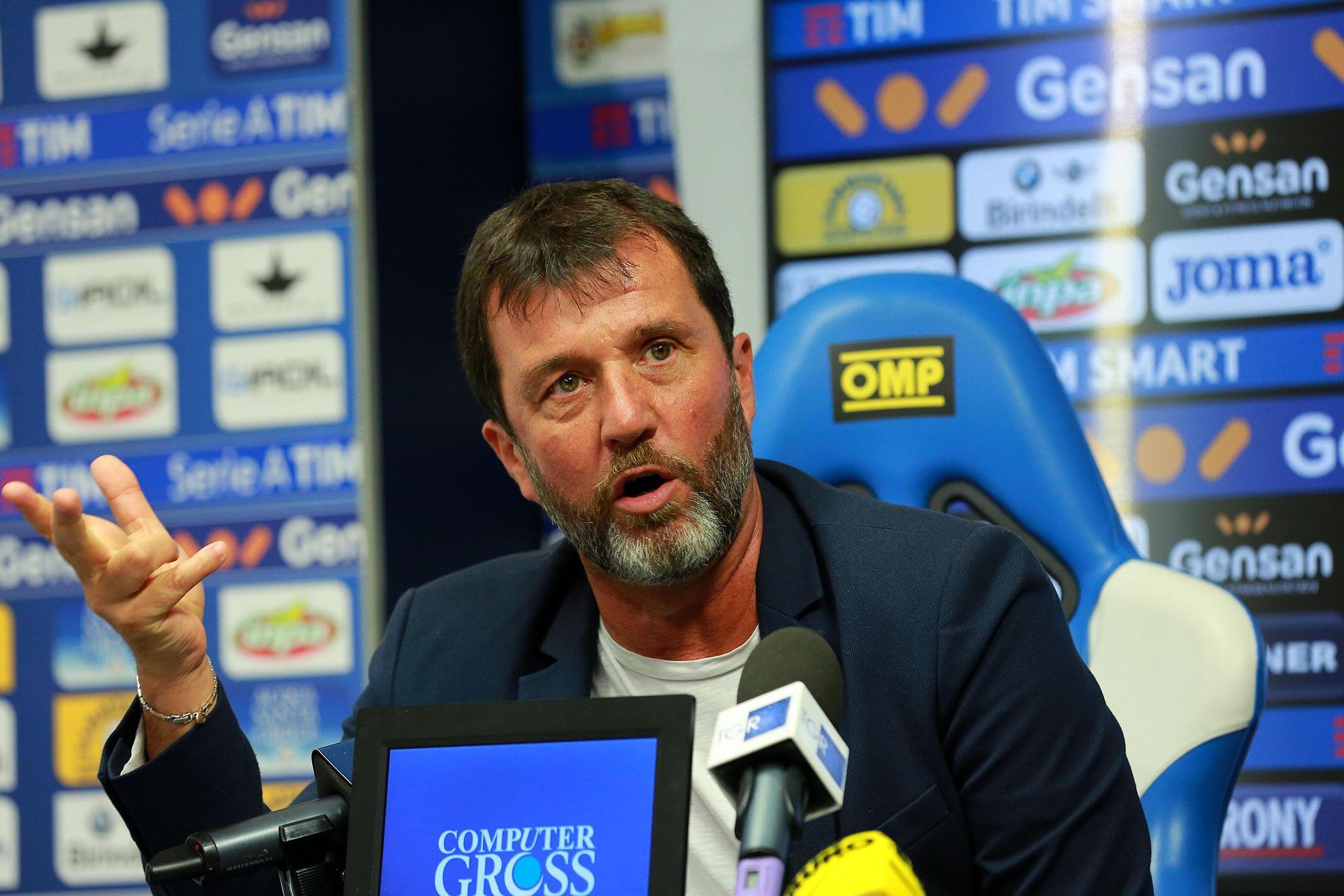 Il direttore generale azzurro Marcello Carli (foto agenzia Carlo Sestini)