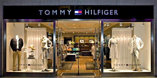 Uno dei negozi Tommi Hilfiger