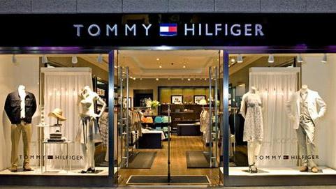 Uno dei negozi Tommi Hilfiger