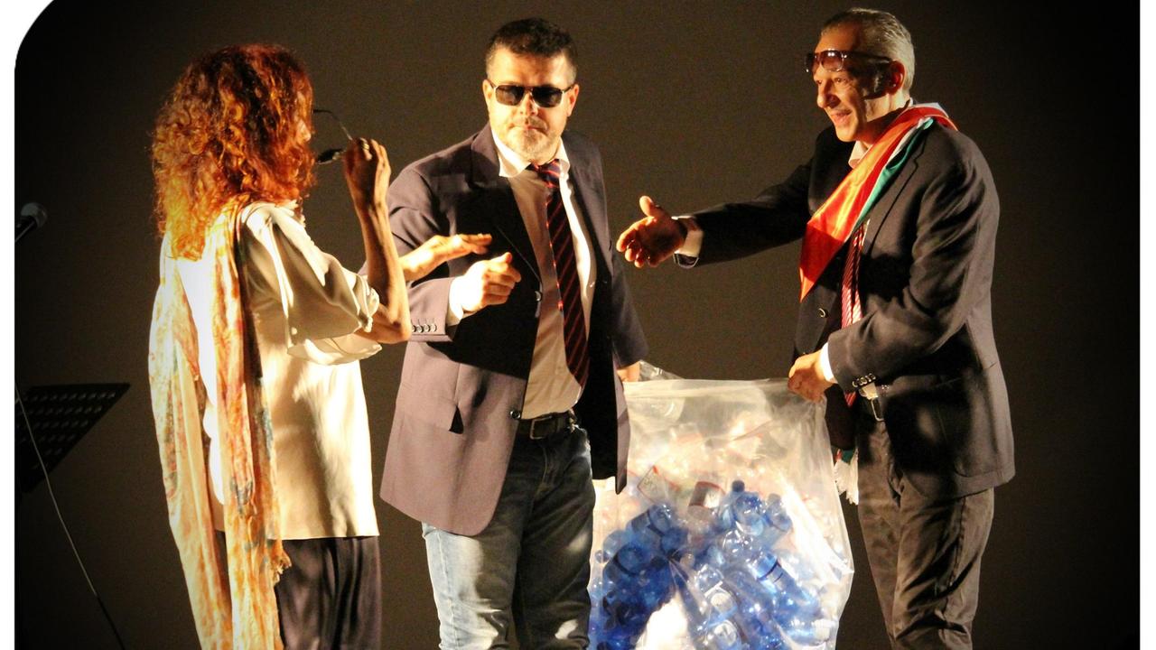 Da sinistra verso destra: Susanna Giannini, Paolo Spannocchi e Giovanni Pini