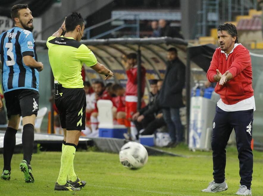 Solo ammonizione per Gattuso Squalifica evitata 