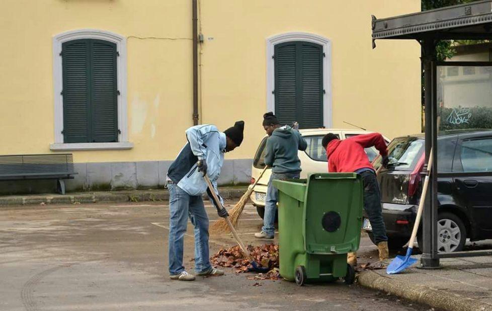 Migranti all’opera a Fornoli 