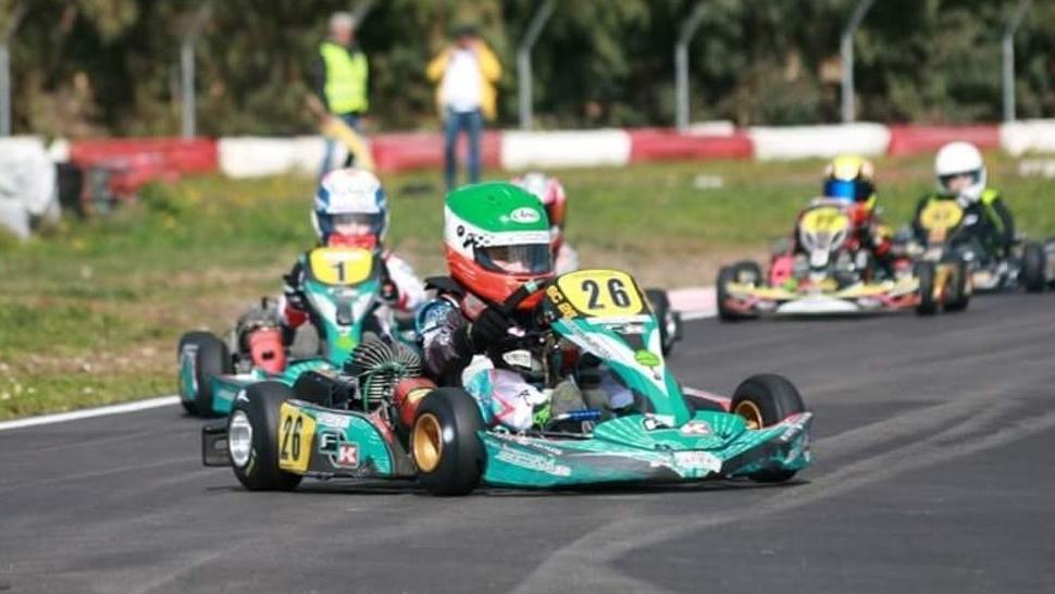 Kart, il piccolo Silvio Calza campione regionale 