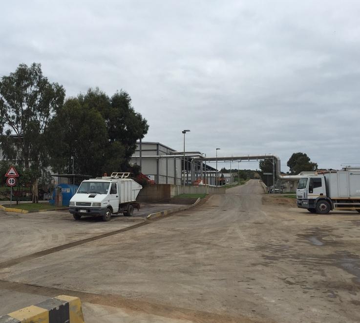 Un'immagine della discarica di Spiritu Santu