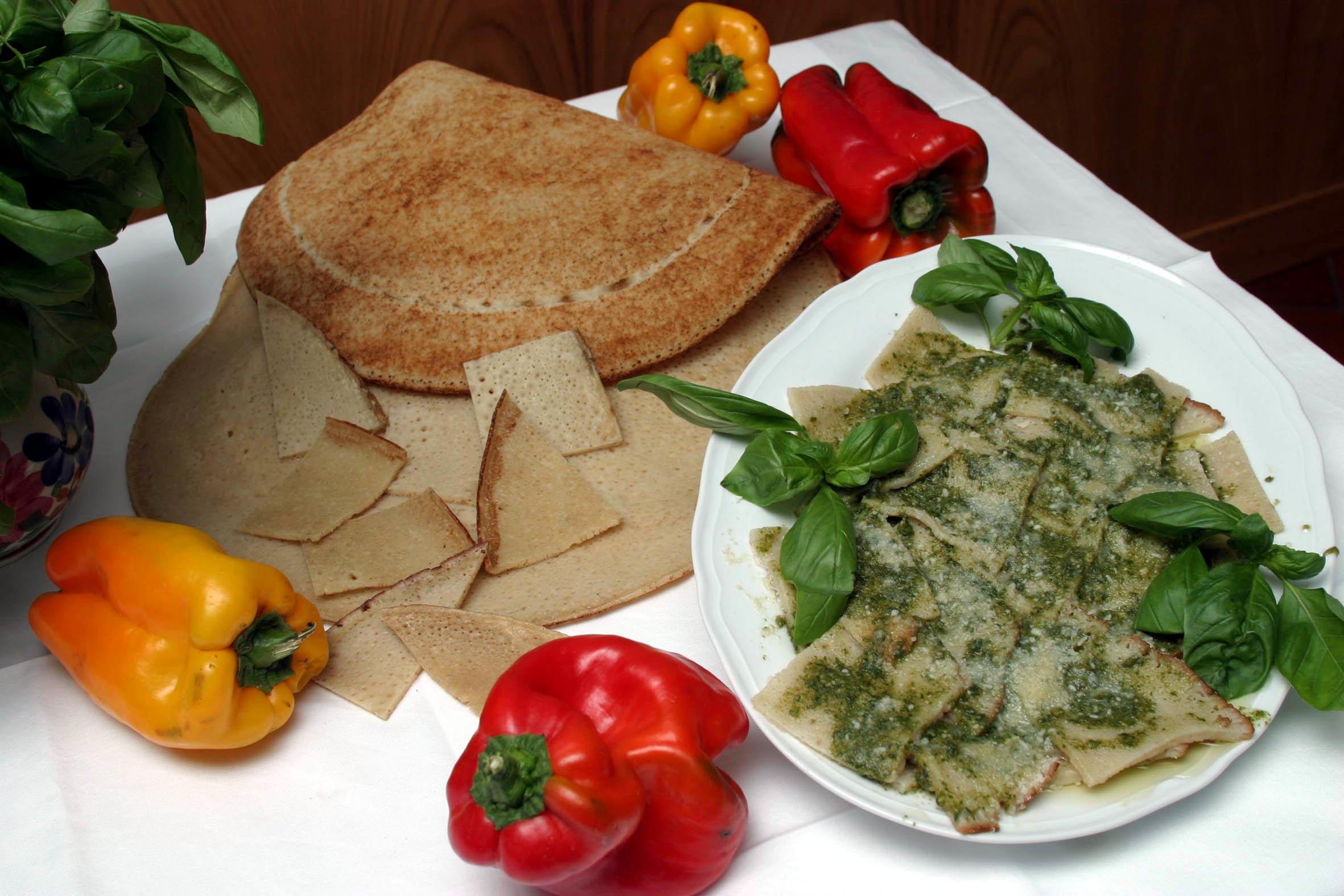 Una cena a base di prodotti locali