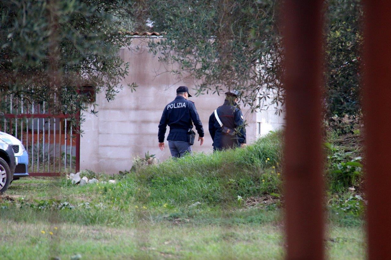 La villetta dove Nicola Amadu ha ucciso e bruciato la moglie Anna Doppiu (foto Nuvoli)