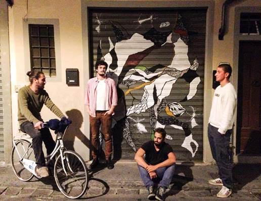 Gli animatori dello spazio Aut in via Filippino