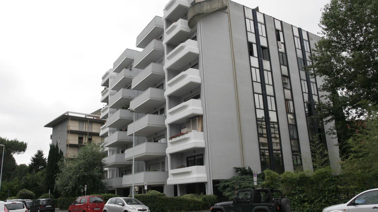Palazzi in via Brunelleschi a Prato (foto d'archivio)