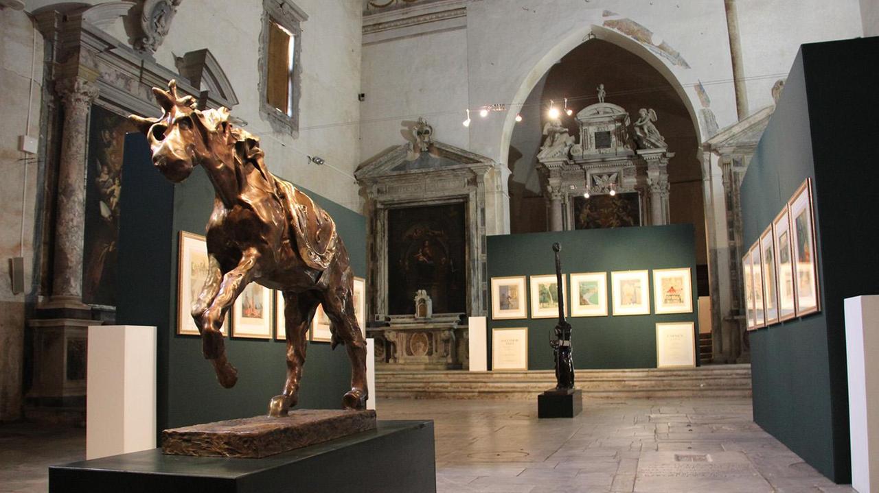 Opere nella chiesa di Sant'Agostino a Pietrasanta