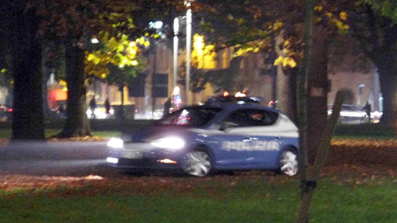 Un controllo della polizia
